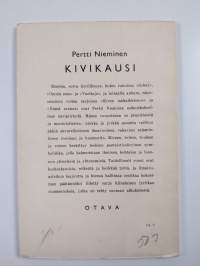 Kivikausi : runoja