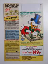 Aku Ankka nrot 4, 28 ja 47/1993