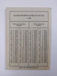 Aamuvartio 1956