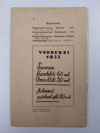 Otavan joulukirjoja 1932