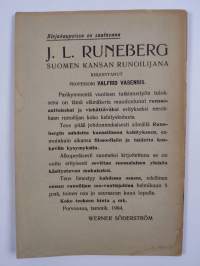 J. L. Runebergin Hirvenhiihtäjistä : selittävä johdatus
