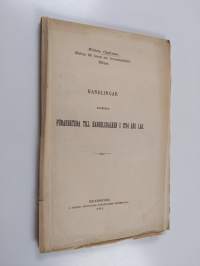 Bidrag till läran om leveransaftalet. Bilaga : handlingar angående förarbetena till handelsbalken i 1734 års lag