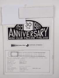 Mini Club Flying Finns jäsenlehti 2/1989