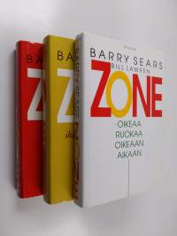 Barry Sears-paketti (3 kirjaa) : Zone ; Zone ikääntymistä vastaan ; Zone elämäntapana