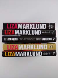 Liza Marklund-paketti 5 kpl : Prime time ; Ajojahti ; Studio Sex ; Rautaveri ; Postikorttimurhat
