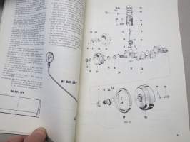 Zetor 8011, 8045, 12011, 12045 Werkstättenhandbuch -saksankielinen korjaamokirja / korjausohjekirja