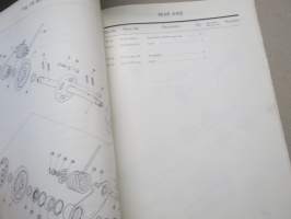Yamaha SL300C 1973? Snowmobile parts list -moottorikelkka, varaosaluettelo