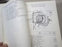 Skoda 110R 1971-72 List of Spare Parts, Seznam nahradnich dilu, Datalogue de pièces détachees, Ersatzteile-Katalog -varaosaluettelo