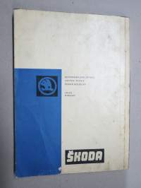 Skoda 110R 1971-72 List of Spare Parts, Seznam nahradnich dilu, Datalogue de pièces détachees, Ersatzteile-Katalog -varaosaluettelo