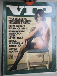 Vip 1973 nr 5, Matti Kurjensaari - Mannerheim, Hevosella pääsee, Keran kallis lasku kauhavalle, Zavidovo,Eilif Kogager - Tjäreborg, Korkeat (laina)korot muotiasia