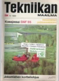 Tekniikan maailma 13/1968 ( Koeajossa Daf 55 -  SF Matkaaja )