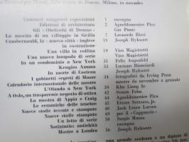Domus architettura arredamento 409 dicembere 1963