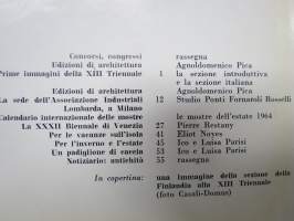 Domus architettura arredamento 417 agosto 1964 La Triennale di MIlano - La Biennale di Venezia