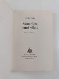 Suutarikin, suuri viisas : runoa ja proosaa