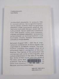 Itämerensuomalainen kulttuurialue = The Fenno-Baltic cultural area : congressus octavus internationalis Fenno-Ugristarum, Jyväskylä 12.8.1995