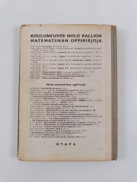 Keskikoulun algebra