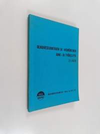 Ulkovesijohtojen ja -viemäreiden aine- ja työselitykset 2.1.1973