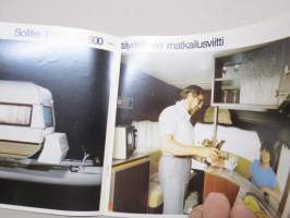 Solifer Finlandia 530 / 600 matkailuperävaunu / asuntovaunu -myyntiesite