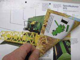 John Deere 965, 975 leikkuupuimuri -myyntiesite