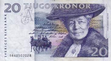 Ruotsi 20 tjugo kronor seteli