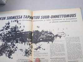 Viikkosanomat 1963 nr 9, 1.3.1963, New York - Värikuvakertomus, Fiat 600 D koeajo, Suuronnettomuuteen varautuminen, Katangan viimeiset päivät, Tähtilippu riisipelto