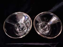 2 x kynttilänjalka Kartio Iittala
