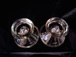 2 x kynttilänjalka Kartio Iittala