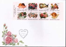 Suomi FDC (ensipäiväkuori)  Ystävyydellä V34 (30.1.1997). LAPE 1363-70.