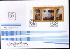 Suomi FDC (ensipäiväkuori)  Pro Filatelia - Ainotaru V38 (23.6.1997). LAPE 1395-97.