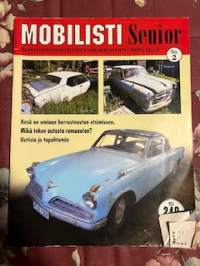 Mobilisti Senior, 2016 nr 2 -Lehti vanhojen autojen harrastajille, sisällysluettelo löytyy kuvista.