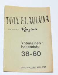 Toivelauluja - Yhtenäinen hakemisto 38-60