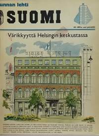 Uudessa Suomessa julkaistuja väripiirroksia. (Kulttuurihistoria, kuvataide)