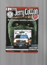 G-mies  Jerry Cotton 2010 nr 5 / Ei ainakaan missään jengissä ...