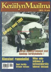 Keräilyn Maailma  1999 nr 2 - klassiset rannekellot, keräilykirjat, Keuruu postikortit, sukututkimus, Pori Rauma Uusikaupunki antikvariaatit, vaakakokoelma, Raimo