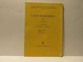 Uusi sukukirja III - Neljäs vihko