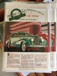 Peltipostikortti - Original Metal card - nostalgic-art collection - Cadillac sixty special