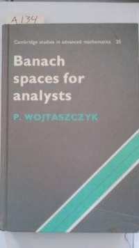 Banach spaces for analysts
