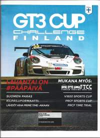 Porsche GT3 CUP Challenge Finland  2016 säännöt ja luokat, kuljettajat ja radat