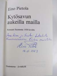 Kytösavun aukeilla mailla (signeerattu, tekijän omiste)