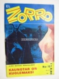 El Zorro nr 107 Kaunotar on kuolemaksi