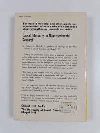 Causal Inferences in Nonexperimental Research
