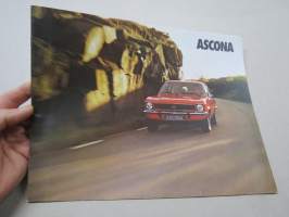 Opel Ascona -myyntiesite
