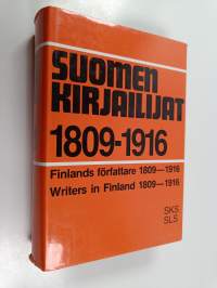 Suomen kirjailijat 1809-1916 : pienoiselämäkerrat, teosbibliografiat, tutkimusviitteet = Finlands författare 1809-1916 : kortbiografier, verkförteckningar, litter...