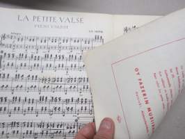 La Petite Valses - Pieni valssi -nuotit