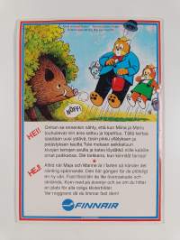 Miina, Manu ja villisiat : tarrakirja = Maja, Manne och vildsvinen : klisterbok