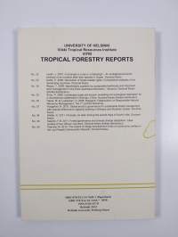 Tropical forestry reports 40