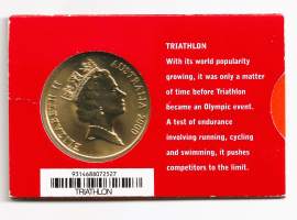 Australia 5 Dollars 2000 Sydney Olympic Games – Triathlon kotelossa