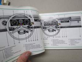 Ford Cortina 1974 -käyttöohjekirja