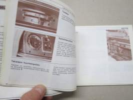 Renault 16 1975 -käyttöohjekirja