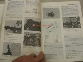 Kawasaki KMX125 Motorcycle service manual -korjaamokirja